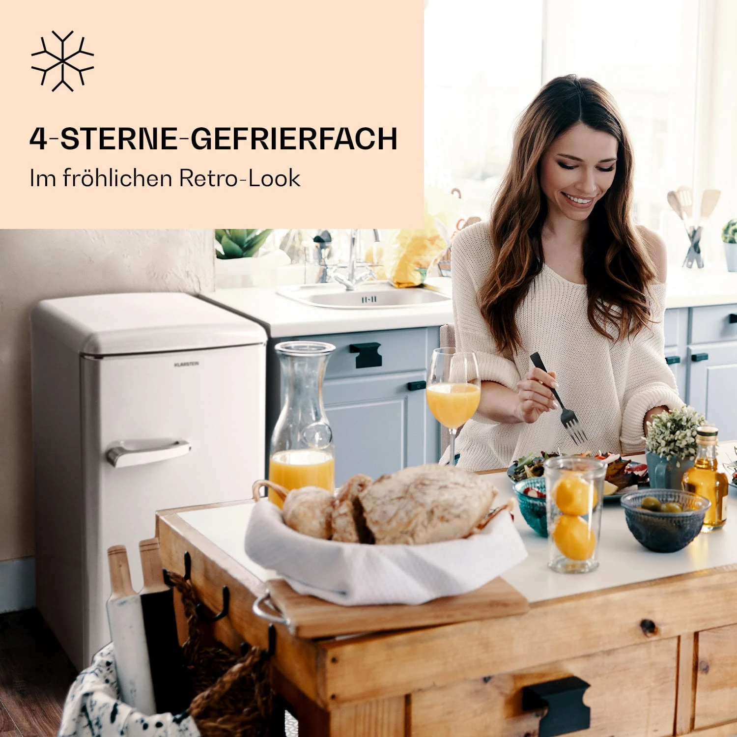 Laika 60L Gefrierschrank 60 Liter 3 Schubladen Temperatur: -18 bis 0 °C Laika 60L Gefrierschrank 60 Liter 3 Schubladen Temperatur: -18 Bis 0 °C -Klarstein Verkaufs 10036171 de 0002 logo