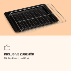 VaporChef Dampfbackofen 230 °C 24 L Drehregler EEK A -Klarstein Verkaufs 10036174 de 0006 logo