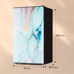 CoolArt 79L Kühl-Gefrier-Kombination EEK F Gefrierfach 9l Designtür -Klarstein Verkaufs 10036182 yy 0006 logo