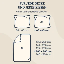 Soft Wonder-Edition Bettwäsche 200x200 Cm -Klarstein Verkaufs 10036199 de 0006 logo