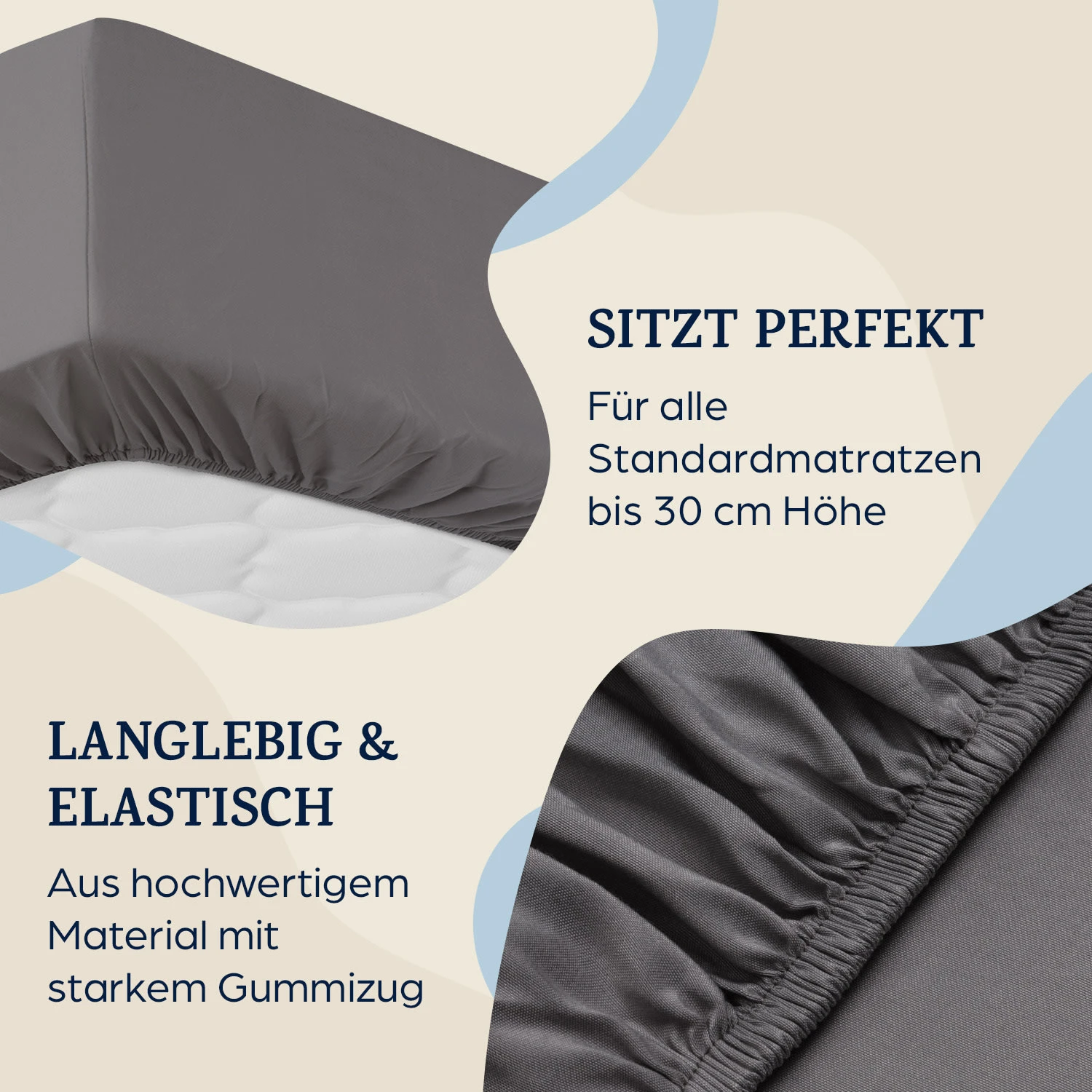 Soft Wonder-Edition Spannbettlaken 90-100 x 200 cm Mikrofaser Soft Wonder-Edition Spannbettlaken 90-100 X 200 Cm Mikrofaser -Klarstein Verkaufs 10036214 de 0003 logo