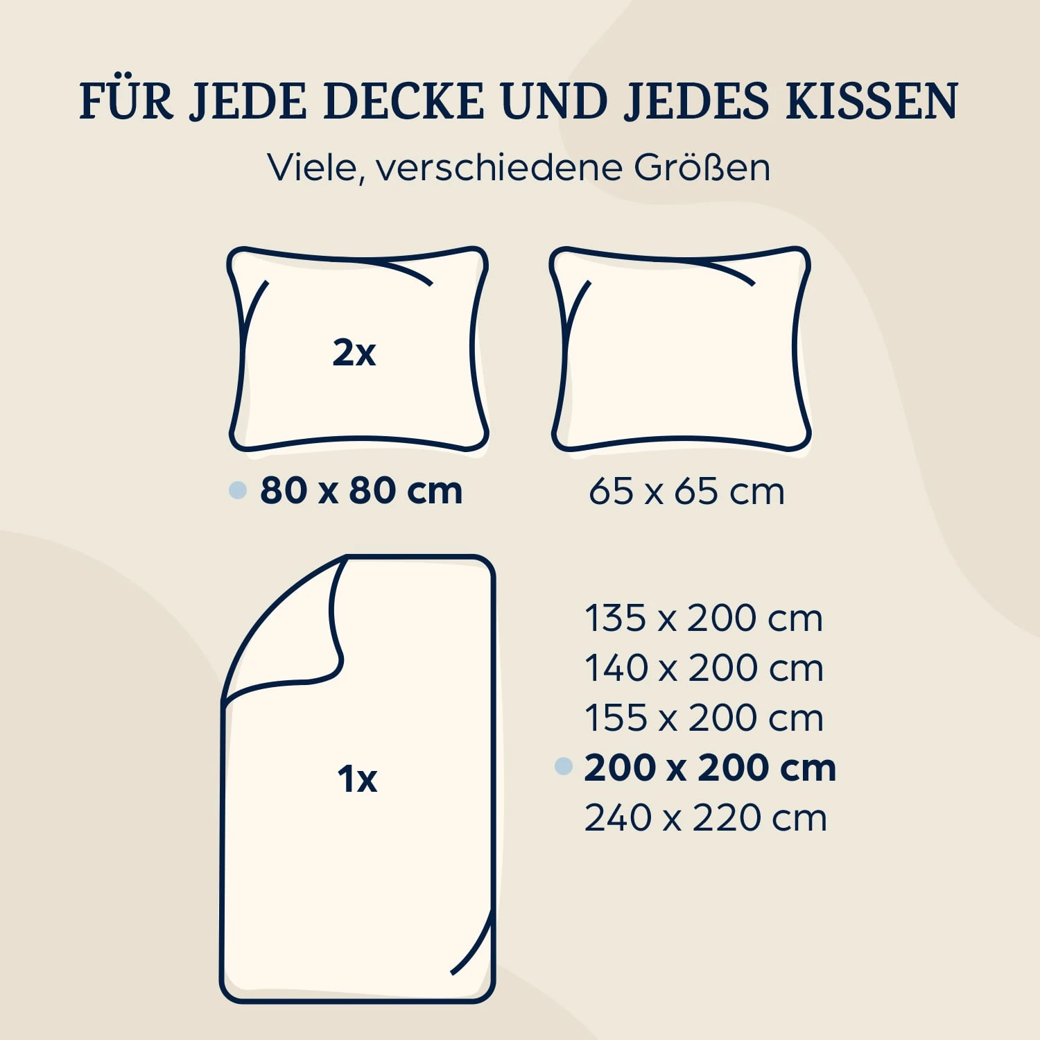 Traumwolle Biber-Bettwäsche 200x200 cm Traumwolle Biber-Bettwäsche 200x200 Cm -Klarstein Verkaufs 10036217 de 0007 logo