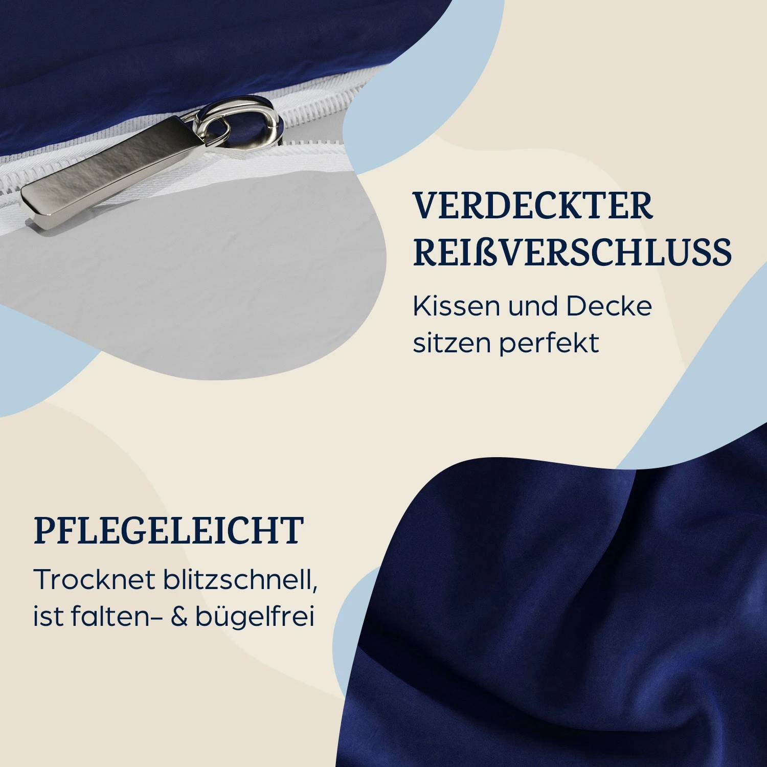 Soft Wonder-Edition Bettwäsche 155x200 cm Soft Wonder-Edition Bettwäsche 155x200 Cm -Klarstein Verkaufs 10036235 de 0003 logo