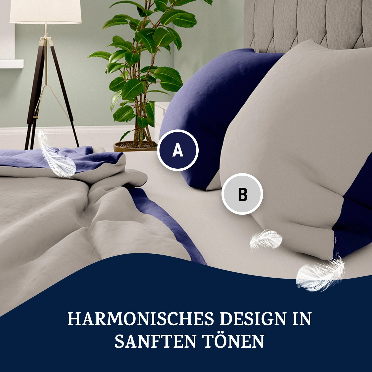 Soft Wonder-Edition Bettwäsche 155x200 cm Soft Wonder-Edition Bettwäsche 155x200 Cm -Klarstein Verkaufs 10036235 de 0004 logo