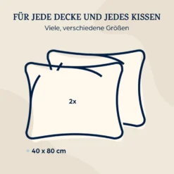 Soft Wonder-Edition Kopfkissenbezüge 2er Set 40x80 Cm Mikrofaser 5 Soft Wonder-Edition Kopfkissenbezüge 2er Set 40x80 Cm Mikrofaser -Klarstein Verkaufs 10036237 de 0006 logo