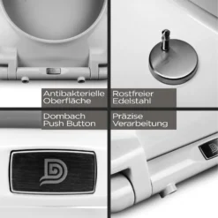 Celesto Toilettendeckel O-Form Absenkautomatik Antibakteriell -Klarstein Verkaufs 10036241 de 0005 logo