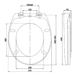 Celesto Toilettendeckel O-Form Absenkautomatik Antibakteriell -Klarstein Verkaufs 10036241 yy 0008 logo