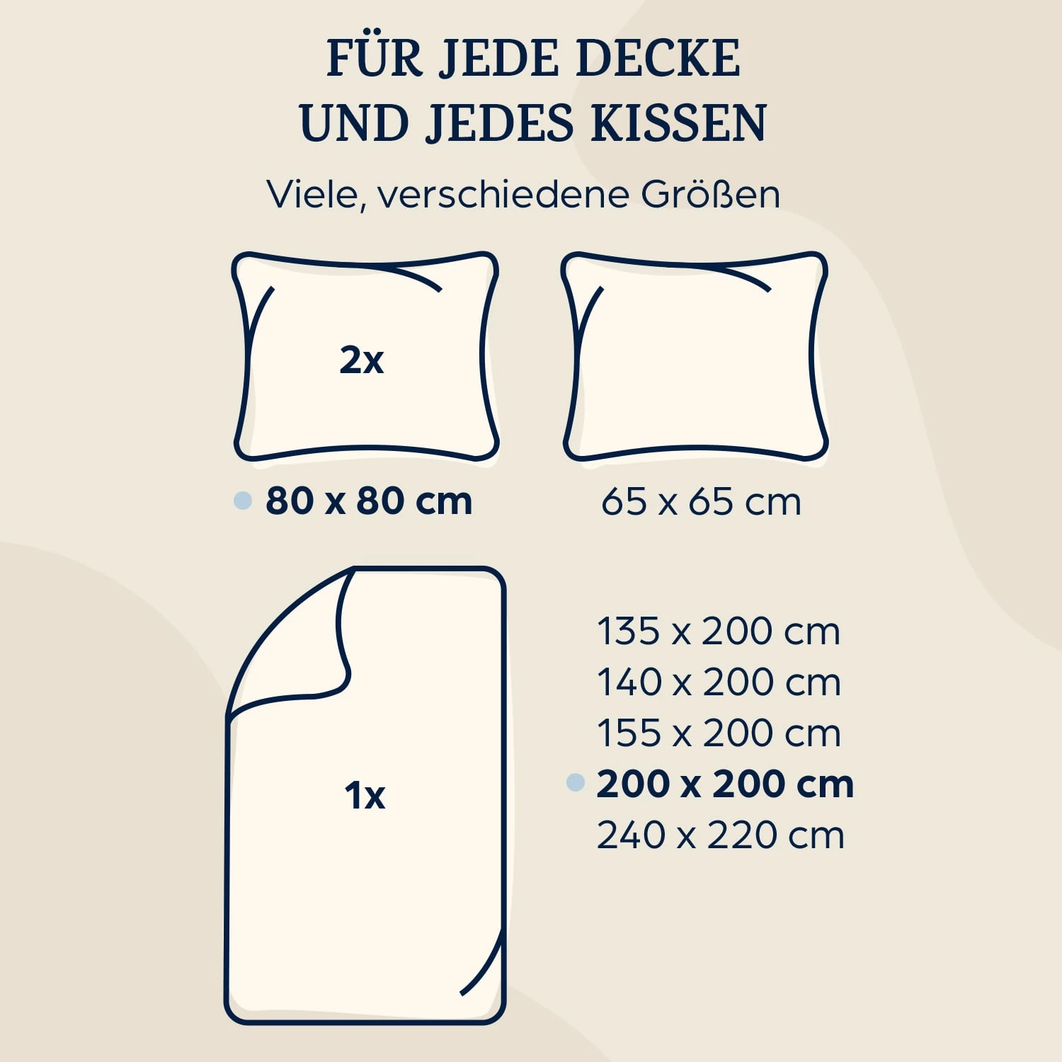 Traumwolle Biber-Bettwäsche 200x200 cm Traumwolle Biber-Bettwäsche 200x200 Cm -Klarstein Verkaufs 10036243 de 0007 logo
