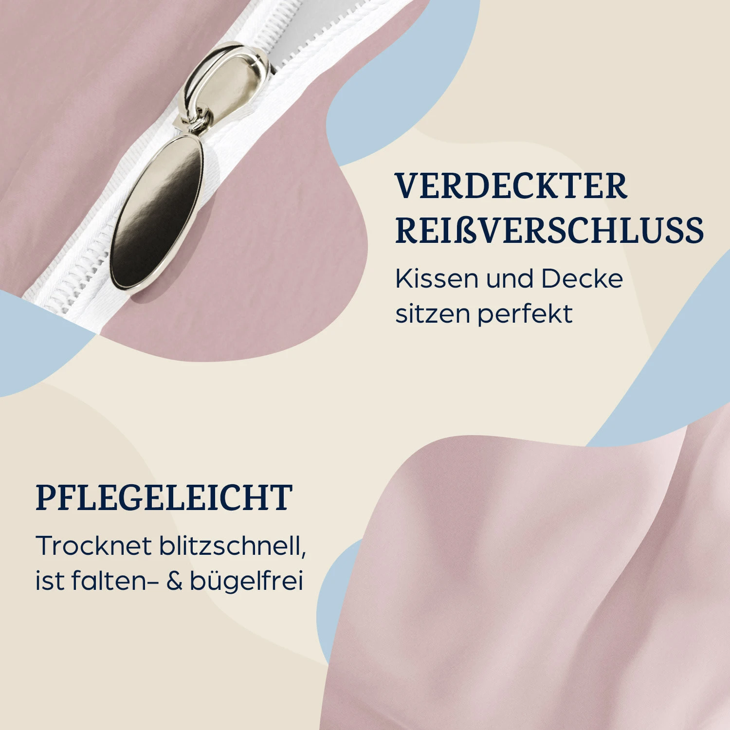 Traumwolle Biber-Bettwäsche 155x220 cm Traumwolle Biber-Bettwäsche 155x220 Cm -Klarstein Verkaufs 10036265 de 0003 logo