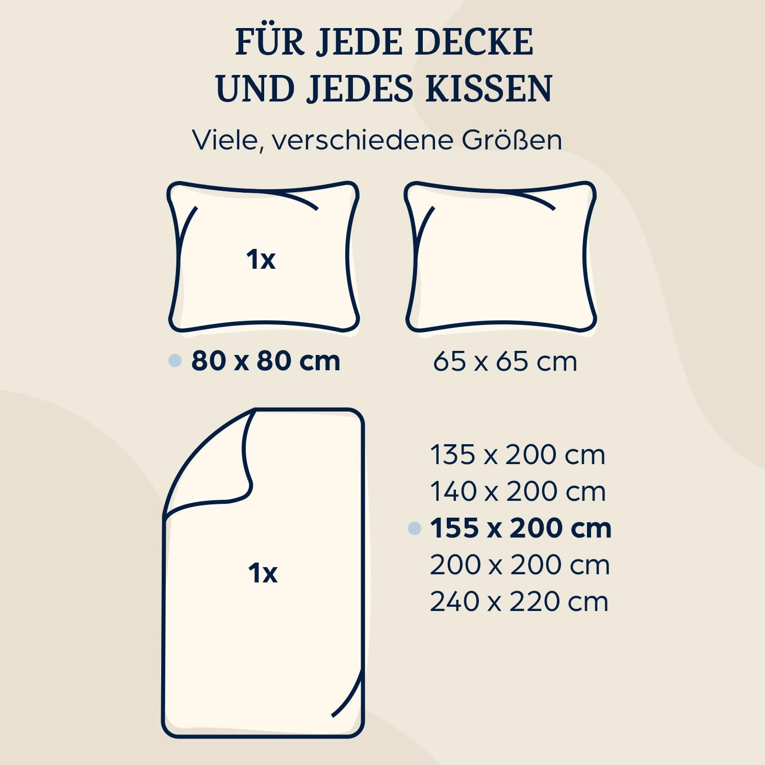 Traumwolle Biber-Bettwäsche 155x220 cm Traumwolle Biber-Bettwäsche 155x220 Cm -Klarstein Verkaufs 10036265 de 0007 logo