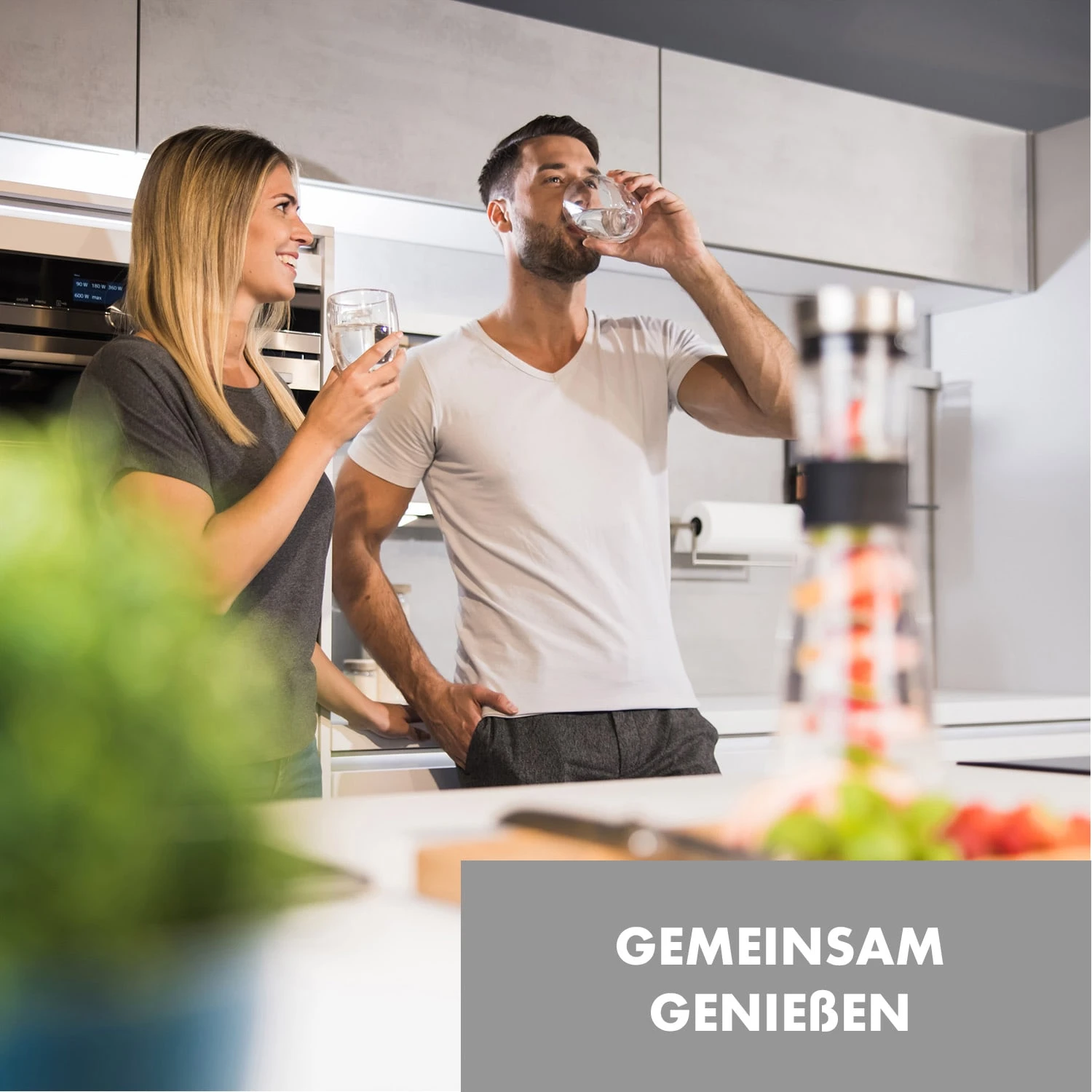 Sile Karaffe 1,6 Liter Borosilikatglas Fruchtspieß mit Stopper Sile Karaffe 1,6 Liter Borosilikatglas Fruchtspieß Mit Stopper -Klarstein Verkaufs 10036369 de 0006 logo