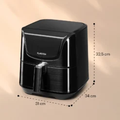 AeroVital Deluxe Heißluftfritteuse 1700W 5,4 Liter Edelstahl 6 AeroVital Deluxe Heißluftfritteuse 1700W 5,4 Liter Edelstahl -Klarstein Verkaufs 10036476 yy 0007 logo