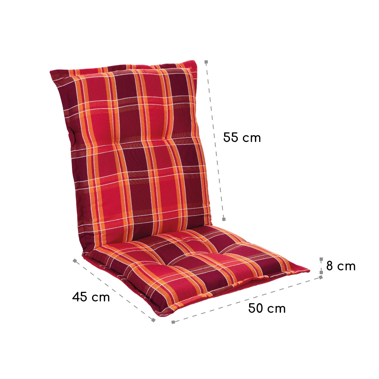 Prato Polsterauflage Sesselauflage Gartenstuhl PE 50x100x8cm Prato Polsterauflage Sesselauflage Gartenstuhl PE 50x100x8cm -Klarstein Verkaufs 10037203 yy 0005 logo