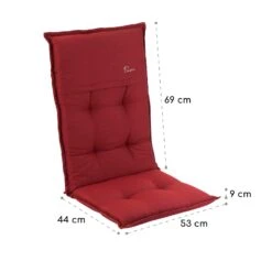 Coburg Polsterauflage Sesselauflage Gartenstuhl Polyester 53x117x9cm -Klarstein Verkaufs 10037377 yy 0005 logo