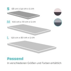 Finn Hundebett Waschbar Rutschfest Atmungsaktiv PE / Vlies Größe S -Klarstein Verkaufs 10037524 de 0006 logo