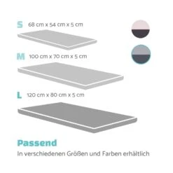 Finn Hundebett Waschbar Rutschfest Atmungsaktiv PE / Vlies Größe L 5 Finn Hundebett Waschbar Rutschfest Atmungsaktiv PE / Vlies Größe L -Klarstein Verkaufs 10037526 de 0006 logo