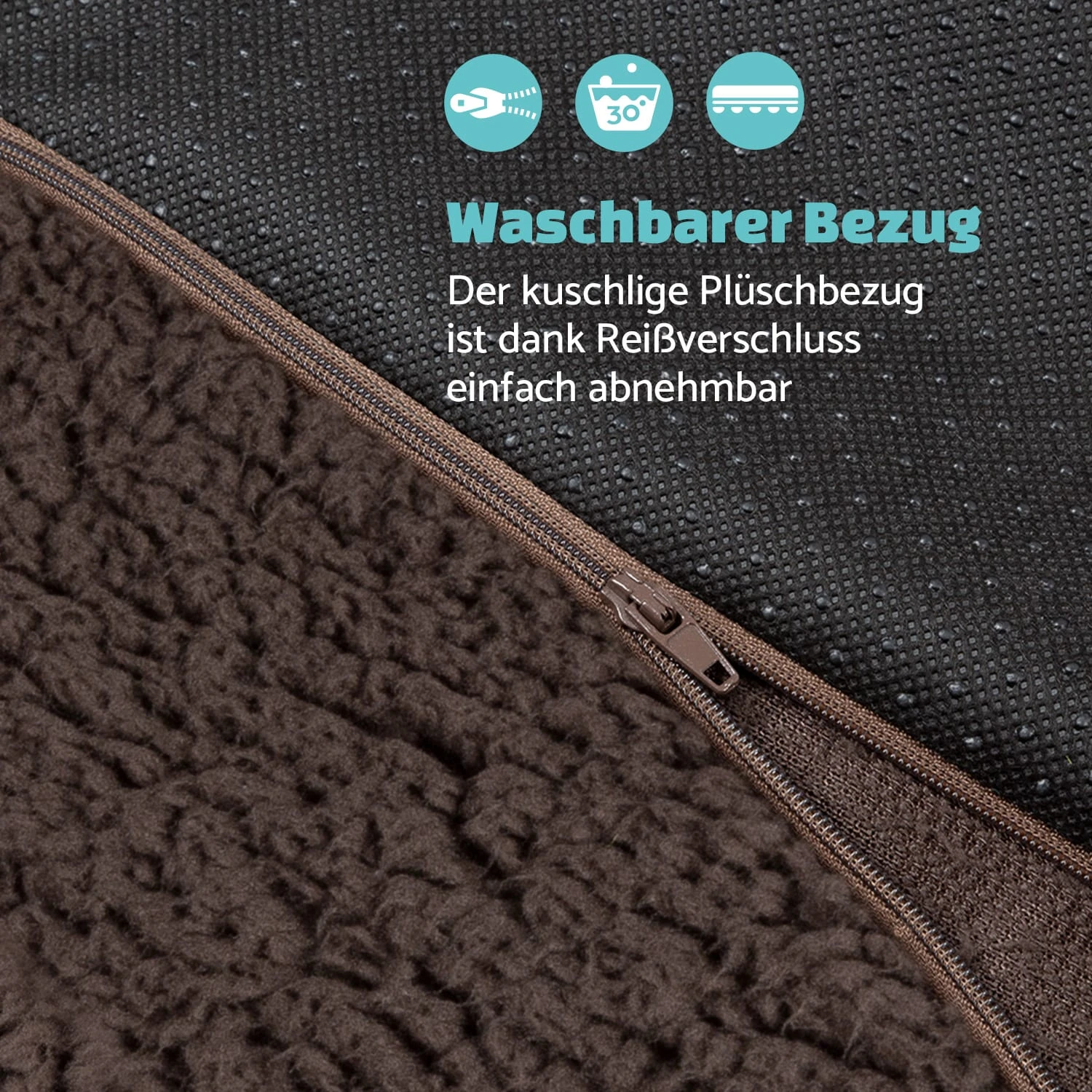 Luna Hundebett waschbar orthopädisch rutschfest Memory-Schaum Größe L Luna Hundebett Waschbar Orthopädisch Rutschfest Memory-Schaum Größe L -Klarstein Verkaufs 10037543 de 0005 logo