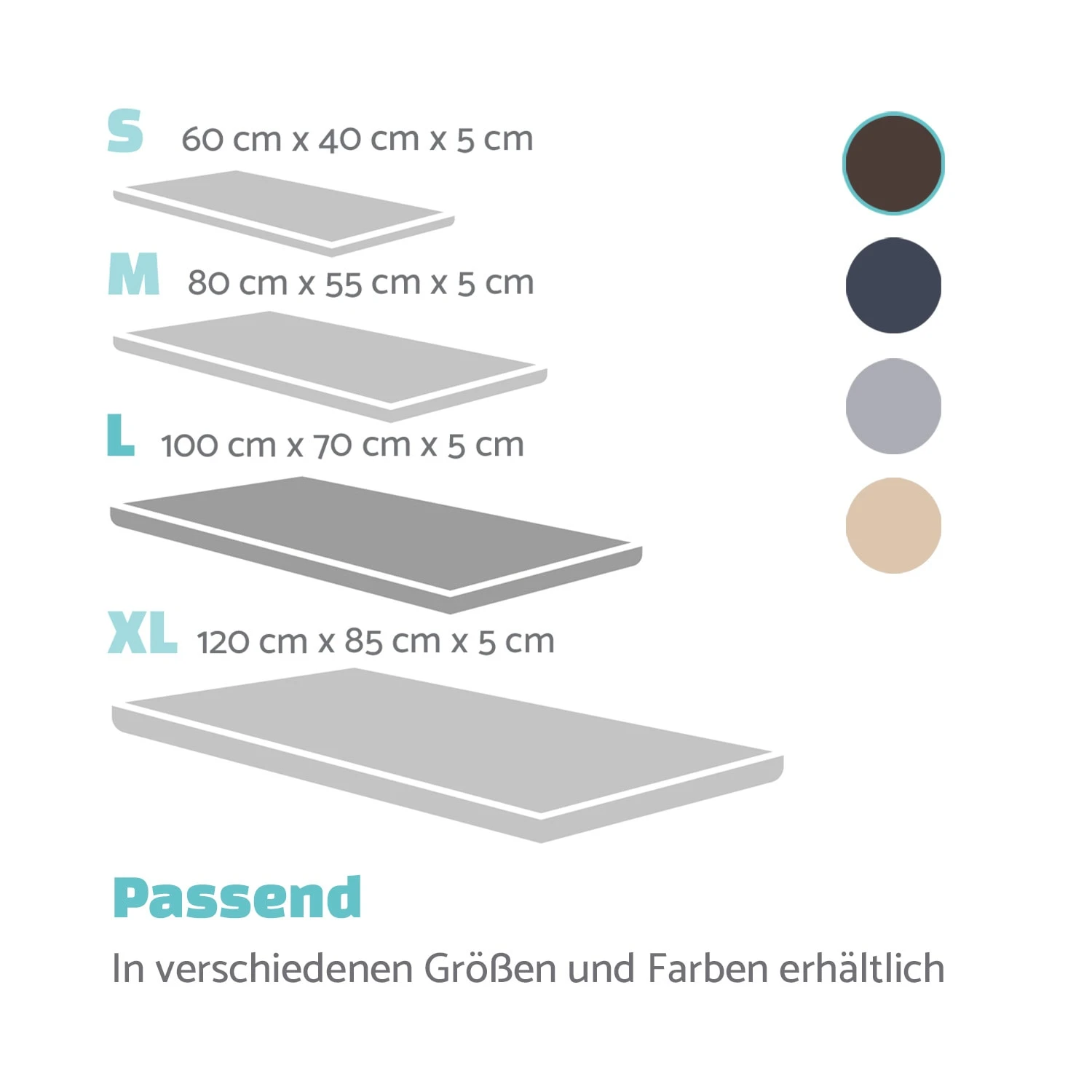 Luna Hundebett waschbar orthopädisch rutschfest Memory-Schaum Größe L Luna Hundebett Waschbar Orthopädisch Rutschfest Memory-Schaum Größe L -Klarstein Verkaufs 10037543 de 0007 logo