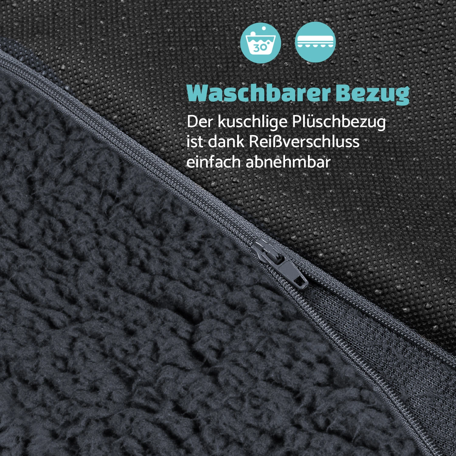 Luna Hundebett waschbar orthopädisch rutschfest Memory-Schaum Größe L Luna Hundebett Waschbar Orthopädisch Rutschfest Memory-Schaum Größe L -Klarstein Verkaufs 10037547 de 0005 logo