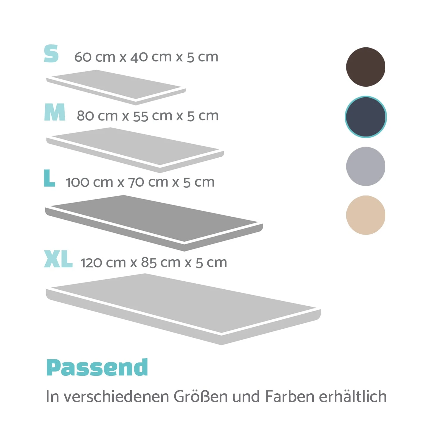 Luna Hundebett waschbar orthopädisch rutschfest Memory-Schaum Größe L Luna Hundebett Waschbar Orthopädisch Rutschfest Memory-Schaum Größe L -Klarstein Verkaufs 10037547 de 0007 logo