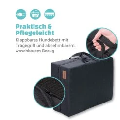 Hundebett Hundematte | Waschbar | Orthopädisch | Rutschfest | Atmungsaktiv | Klappbar Memory-Schaum | Größe L (100 X 10 X 70 Cm) 4 Hundebett Hundematte | Waschbar | Orthopädisch | Rutschfest | Atmungsaktiv | Klappbar Memory-Schaum | Größe L (100 X 10 X 70 Cm) -Klarstein Verkaufs 10037570 de 0005 logo