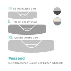 Lotte Hundebett Waschbar Orthopädisch Rutschfest Memory-Schaum Größe L -Klarstein Verkaufs 10037575 de 0007 logo