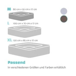 Bruno Hundebett Waschbar Orthopädisch Rutschfest Memory-Schaum Größe M -Klarstein Verkaufs 10037586 de 0007 logo