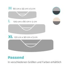 Lotte Hundebett Waschbar Rutschfest Memory-Schaum Größe XL 6 Lotte Hundebett Waschbar Rutschfest Memory-Schaum Größe XL -Klarstein Verkaufs 10037592 de 0007 logo