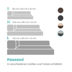 Odin Hundesofa Hundematte | Waschbar | Orthopädisch | Rutschfest | Atmungsaktiv | Memory-Schaum | Größe L (120 × 12 × 80 Cm) 6 Odin Hundesofa Hundematte | Waschbar | Orthopädisch | Rutschfest | Atmungsaktiv | Memory-Schaum | Größe L (120 × 12 × 80 Cm) -Klarstein Verkaufs 10037603 de 0007 logo