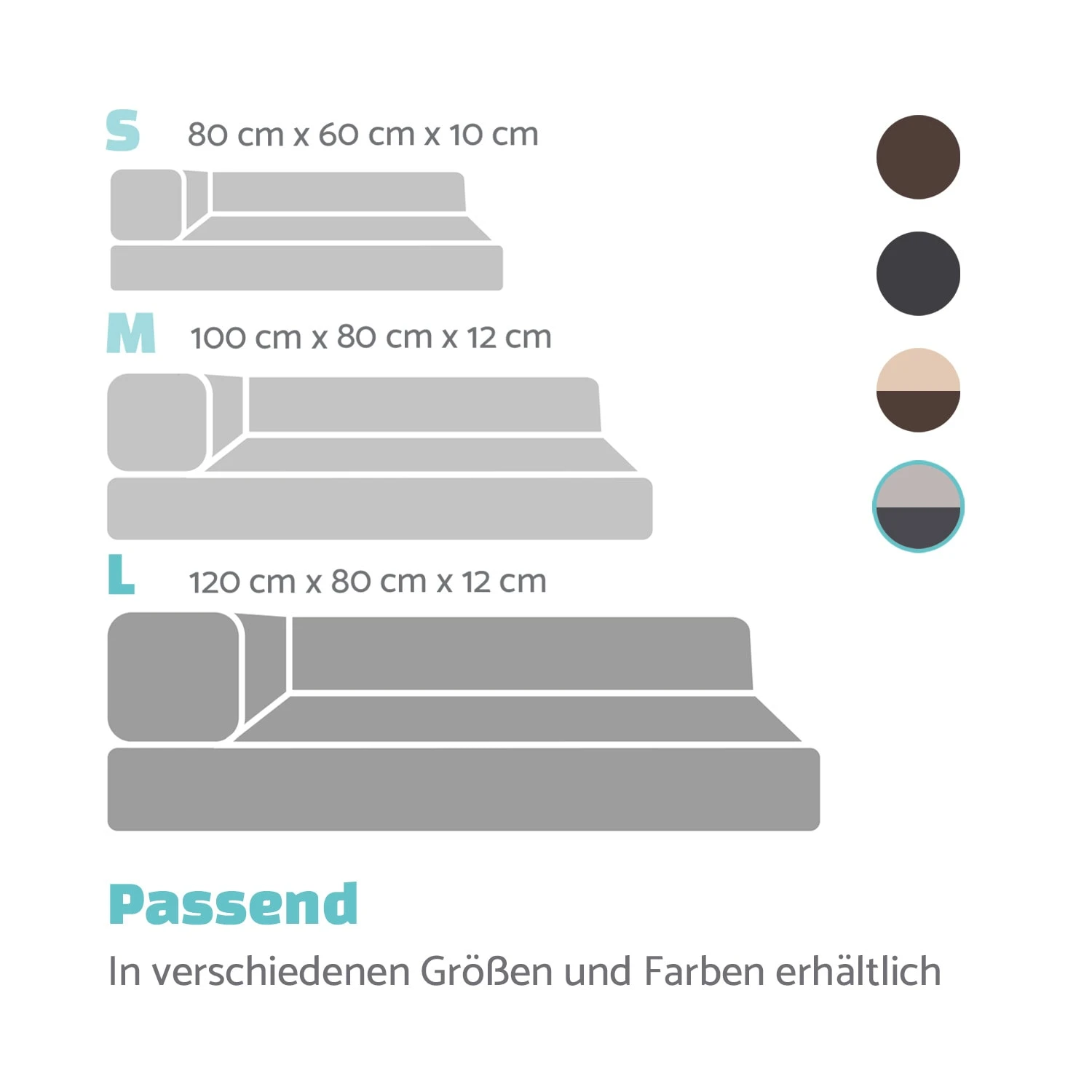 Odin Hundesofa Hundematte | waschbar | orthopädisch | rutschfest | atmungsaktiv | Memory-Schaum | Größe L (120 × 12 × 80 cm) Odin Hundesofa Hundematte | Waschbar | Orthopädisch | Rutschfest | Atmungsaktiv | Memory-Schaum | Größe L (120 × 12 × 80 Cm) -Klarstein Verkaufs 10037603 de 0007 logo