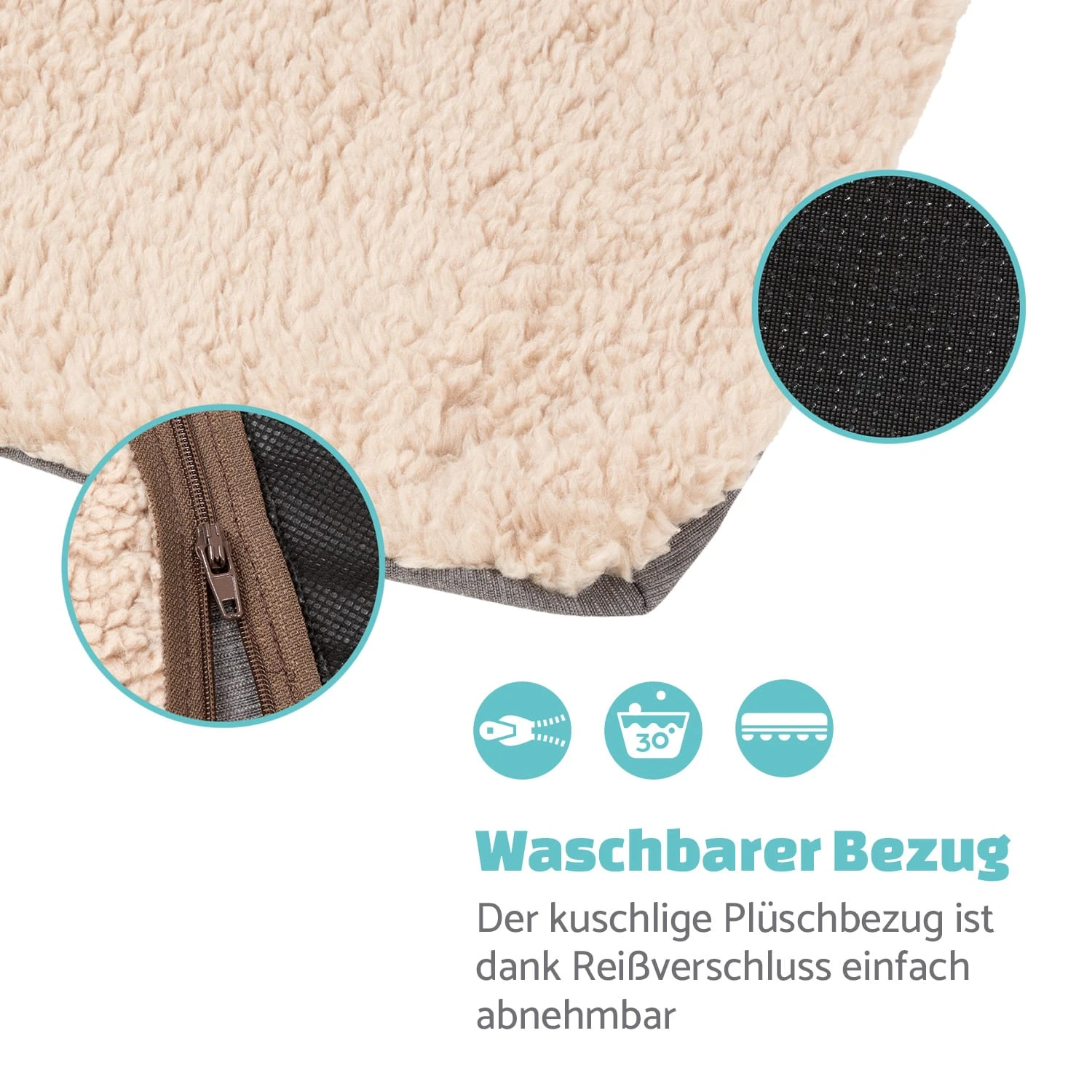 Emma Hundebett waschbar rutschfest atmungsaktiv Wendematratze Emma Hundebett Waschbar Rutschfest Atmungsaktiv Wendematratze -Klarstein Verkaufs 10037605 de 0005 logo