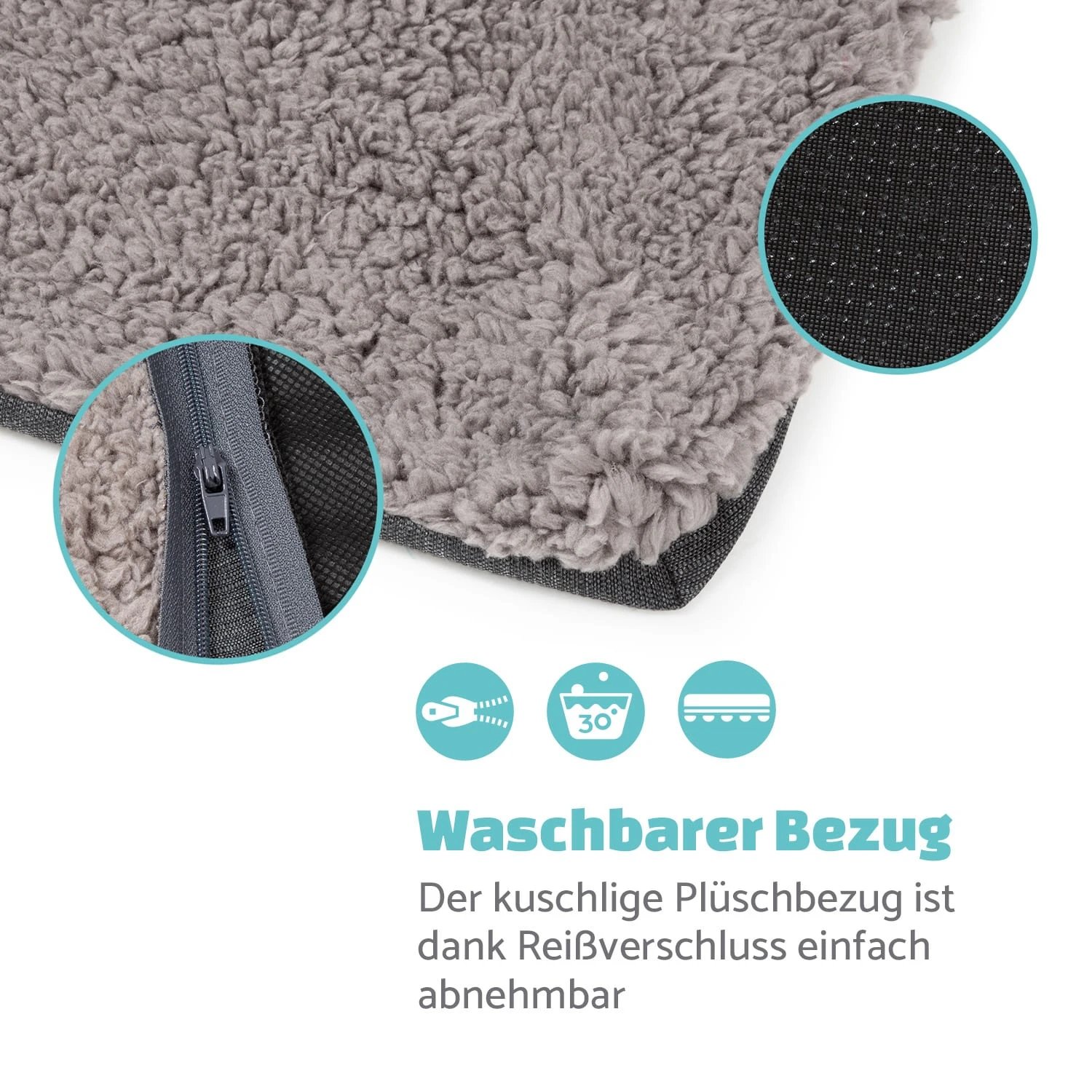 Emma Hundebett Ersatzbezug waschbar rutschfest atmungsaktiv Größe M Emma Hundebett Ersatzbezug Waschbar Rutschfest Atmungsaktiv Größe M -Klarstein Verkaufs 10037664 de 0002 logo