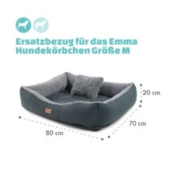 Emma Hundebett Ersatzbezug Waschbar Rutschfest Atmungsaktiv Größe M 3 Emma Hundebett Ersatzbezug Waschbar Rutschfest Atmungsaktiv Größe M -Klarstein Verkaufs 10037664 de 0004 logo