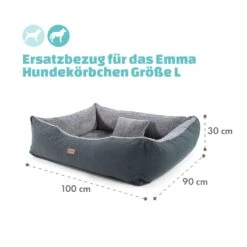 Emma Hundebett Ersatzbezug Waschbar Rutschfest Atmungsaktiv Größe L 3 Emma Hundebett Ersatzbezug Waschbar Rutschfest Atmungsaktiv Größe L -Klarstein Verkaufs 10037665 de 0004 logo