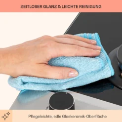 Alchemist 3 Gaskochfeld 3-flammig Aluminium-Brenner Glaskeramik -Klarstein Verkaufs 10037804 de 0007 usp