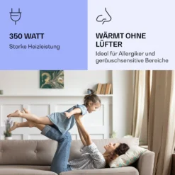 Wonderwall Air Art Smart Infrarotheizung Wirbel 60x60cm 350W -Klarstein Verkaufs 10037822 de 0005 logo