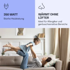 Wonderwall Air Art Smart Infrarotheizung Löwe 60x60cm 350W -Klarstein Verkaufs 10037834 de 0005 logo