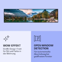 Wonderwall Air Art Smart Infrarotheizung See 120x30cm 350W -Klarstein Verkaufs 10037839 de 0006 logo