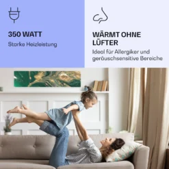 Wonderwall Air Art Smart Infrarotheizung Wirbel 120x30cm 350W -Klarstein Verkaufs 10037844 de 0005 logo