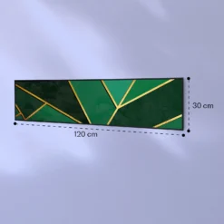 Wonderwall Air Art Smart Infrarotheizung Grüne Linie 120x30cm 350W -Klarstein Verkaufs 10037845 yy 0007 logo