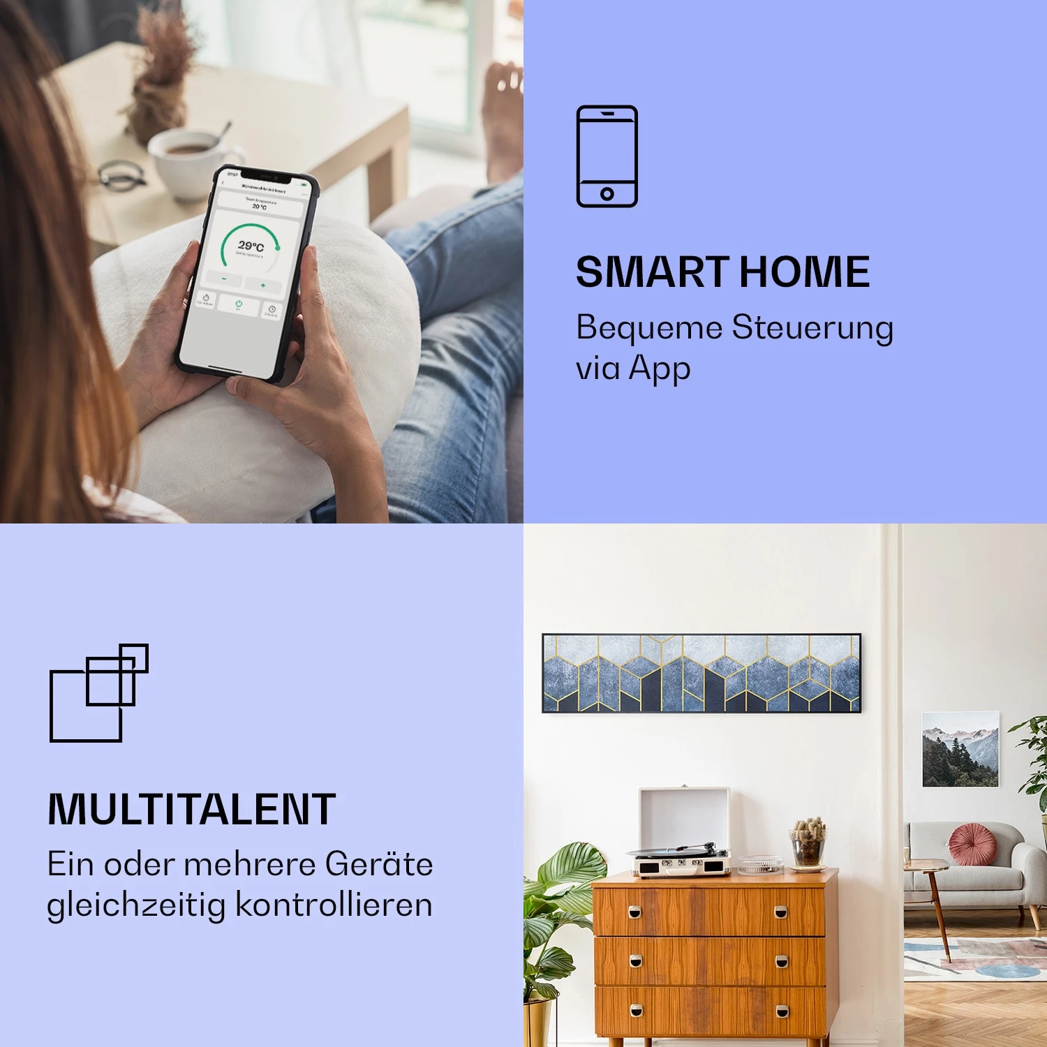 Wonderwall Air Art Smart Infrarotheizung Blaue Linie 120x30cm 350W Wonderwall Air Art Smart Infrarotheizung Blaue Linie 120x30cm 350W -Klarstein Verkaufs 10037847 de 0002 logo