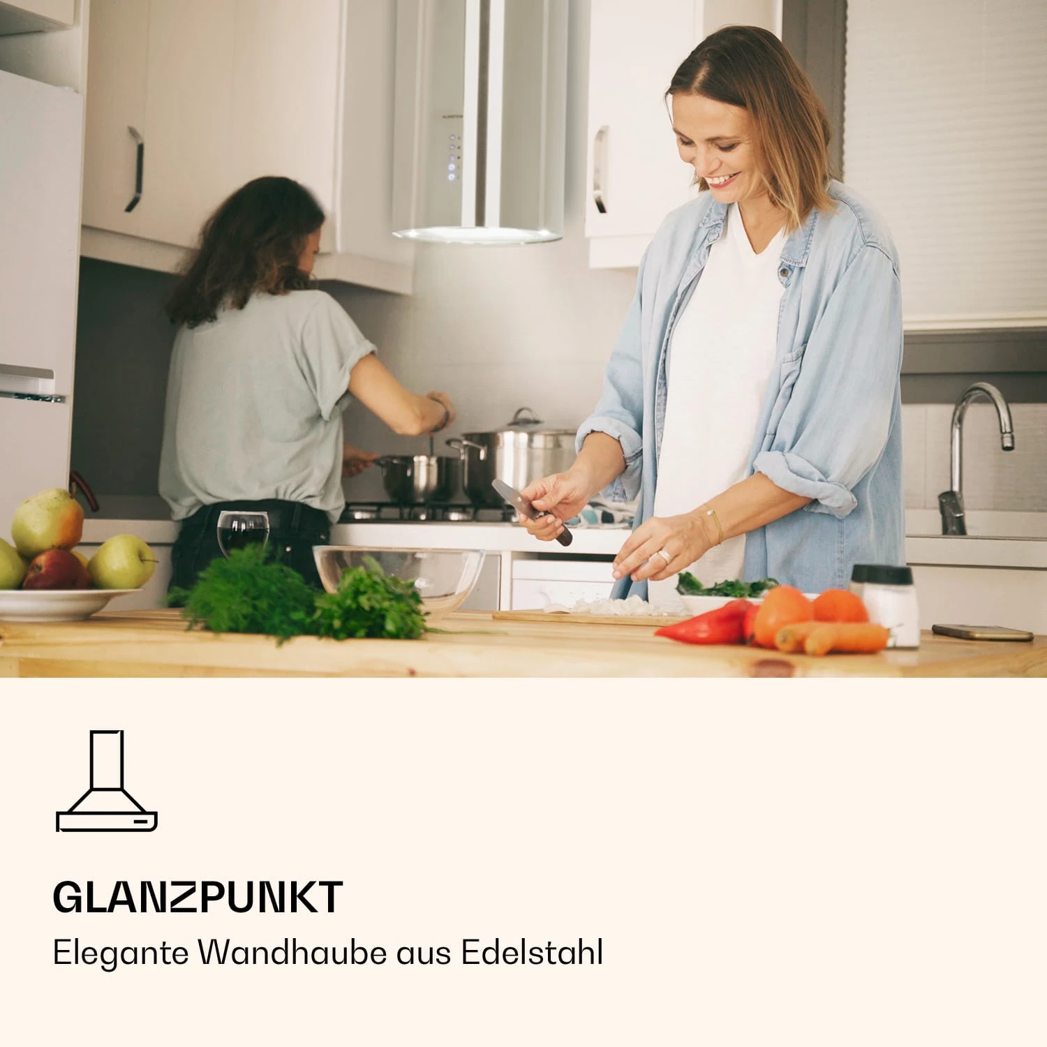 Barella Dunstabzugshaube 35,5 x 93,5 x 43 cm Umluft 557 m³/h LED Aktivkohlefilter Barella Dunstabzugshaube 35,5 X 93,5 X 43 Cm Umluft 557 M³/h LED Aktivkohlefilter -Klarstein Verkaufs 10037864 de 0002 logo