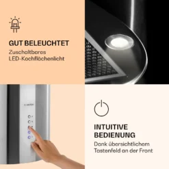 Barella Dunstabzugshaube 35,5 X 93,5 X 43 Cm Umluft 557 M³/h LED Aktivkohlefilter 2 Barella Dunstabzugshaube 35,5 X 93,5 X 43 Cm Umluft 557 M³/h LED Aktivkohlefilter -Klarstein Verkaufs 10037864 de 0003 logo