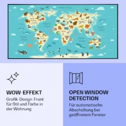 Wonderwall Air Art Smart Infrarotheizung 120x60cm 700W App -Klarstein Verkaufs 10037877 de 0006 logo