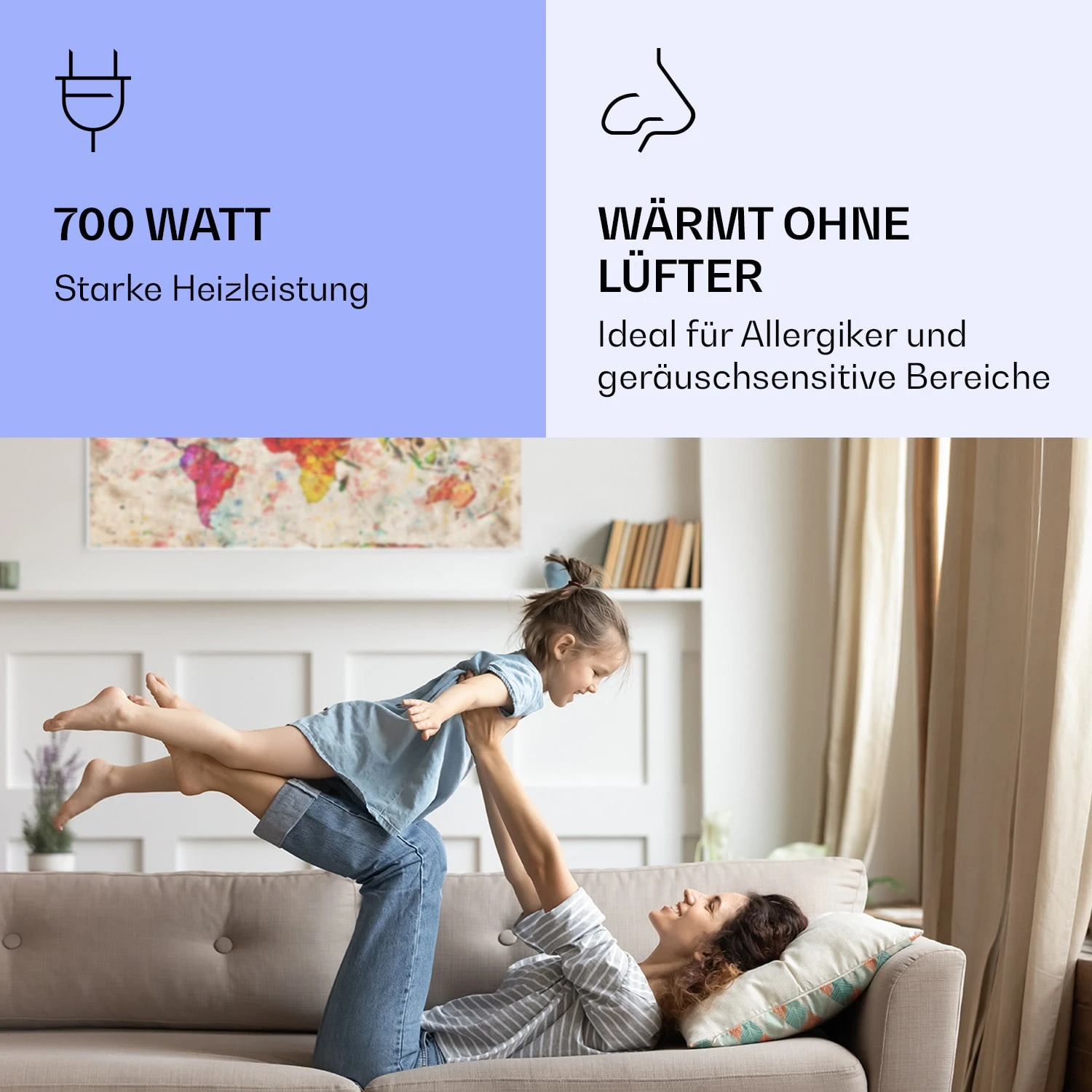 Wonderwall Air Art Smart Infrarotheizung Farbige Karte 120x60cm 700W Wonderwall Air Art Smart Infrarotheizung Farbige Karte 120x60cm 700W -Klarstein Verkaufs 10037882 de 0005 logo