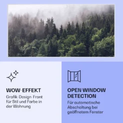 Wonderwall Air Art Smart Infrarotheizung Wald 120x60cm 700W -Klarstein Verkaufs 10037900 de 0006 logo