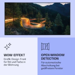 Wonderwall Air Art Smart Infrarotheizung Bergstraße 120x60cm 700W 5 Wonderwall Air Art Smart Infrarotheizung Bergstraße 120x60cm 700W -Klarstein Verkaufs 10037901 de 0006 logo