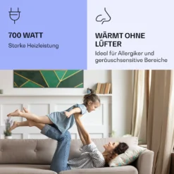 Wonderwall Air Art Smart Infrarotheizung Grüne Linie 120x60cm 700W 4 Wonderwall Air Art Smart Infrarotheizung Grüne Linie 120x60cm 700W -Klarstein Verkaufs 10037907 de 0005 logo