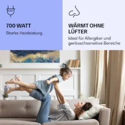 Wonderwall Air Art Smart Infrarotheizung Blauer Marmor 120x60cm 700W 4 Wonderwall Air Art Smart Infrarotheizung Blauer Marmor 120x60cm 700W -Klarstein Verkaufs 10037912 de 0005 logo