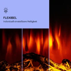 Klarstein Lamington Elektrokamin 2000 W LED-Flammen Heizlüfter Timer Ambientelicht 3 Klarstein Lamington Elektrokamin 2000 W LED-Flammen Heizlüfter Timer Ambientelicht -Klarstein Verkaufs 10038005 de 0004 logo